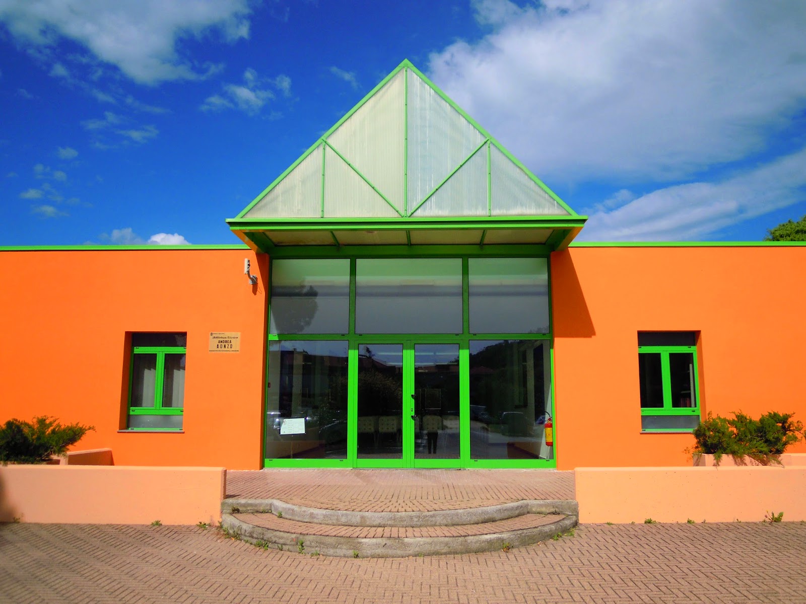 Biblioteca Civica “A. Aonzo” di Quiliano facciata
